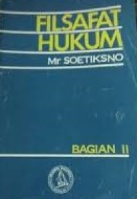 Image of Filsafat Hukum, Bagian II