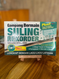 Image of Gampang Bermain Suling Rekorder Secara Otodidak