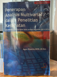 Image of Penerapan Analisis Multivariant Dalam Penelitian Kesehatan