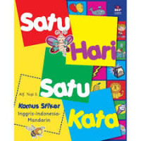 Image of Satu Hari Satu Kata Kamus Stiker Inggris-Indonesia-Mandarin